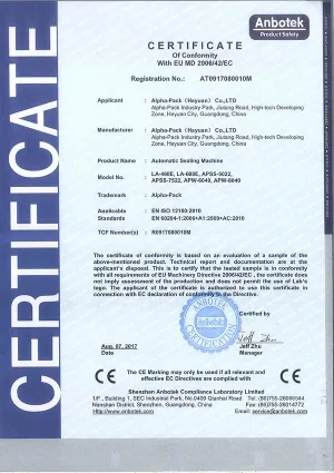 Selladoras Automáticas LA-460E, LA-680E, APSS-5022, APSS-7522, APW-6040, APW-8040