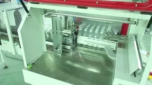Etiquetadora Superior para Superficies Planas para Bolsas Plásticas