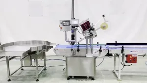 Etiquetadora Superior de Superficies Planas para Cajas